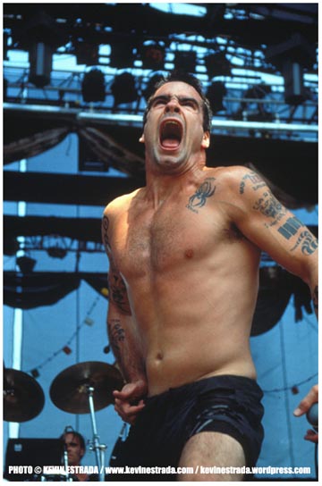 Henry Rollins Rollins Band Lollapalooza '91